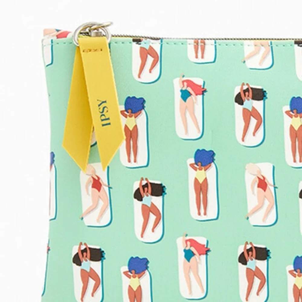Ipsy Summer Pool Theme Glam Cosmetic Bag